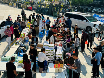 徐州鼓樓環(huán)城街道 農(nóng)副產(chǎn)品進社區(qū) 搭建消費新場景